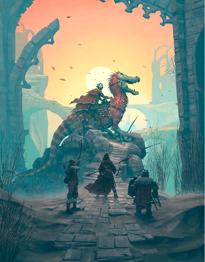 background Die Verbotenen Lande - Fantasy-Rollenspiel in einer offenen Welt