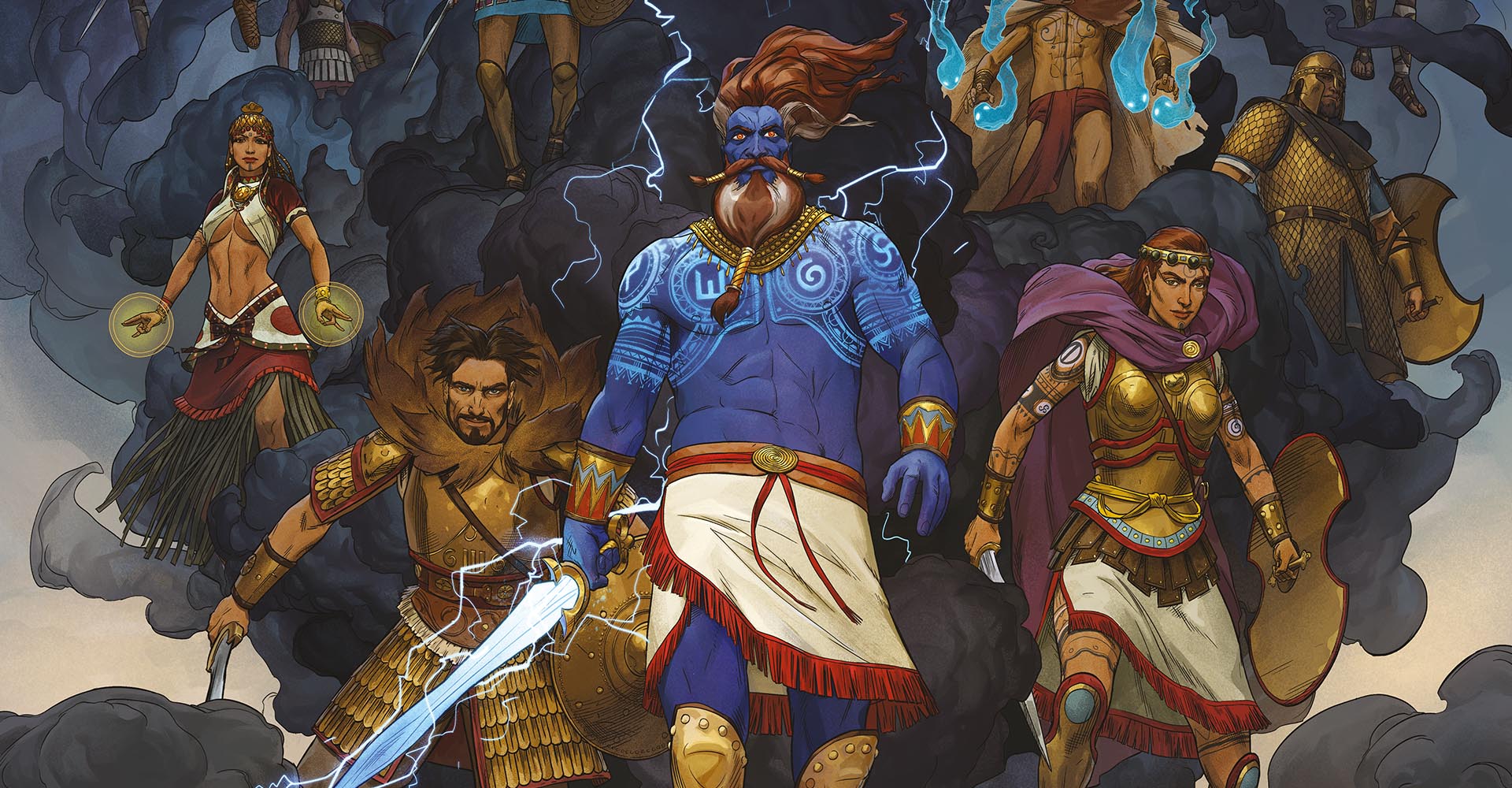 background Runequest : Le livre rouge de la magie & Armes et équipements & Coffret découverte