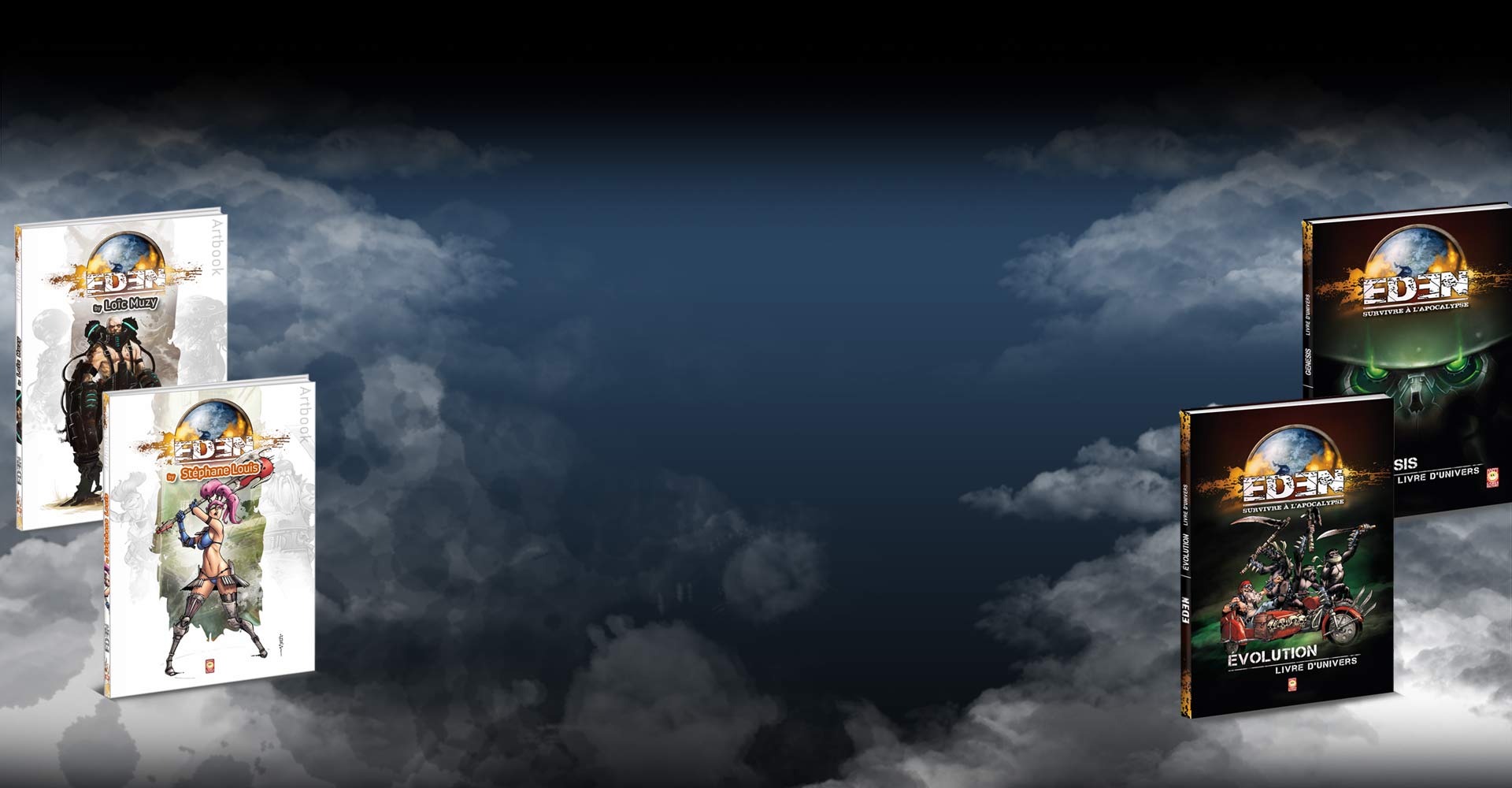 background Pledge Manager and Late Pledge : Eden Genesis & Evolution - Universe books