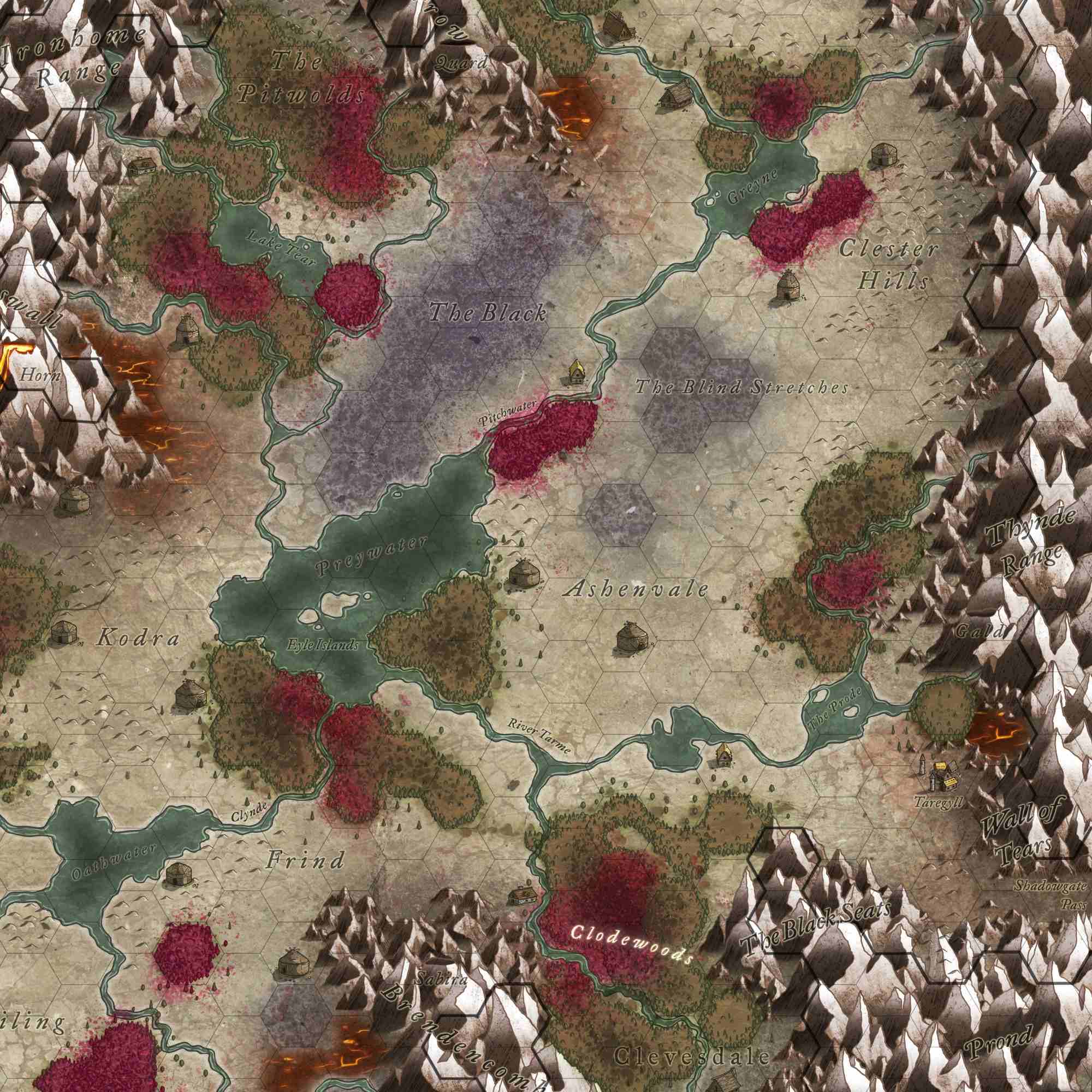 background Blutmark und Bestien - zwei Erweiterungen für Die Verbotenen Lande