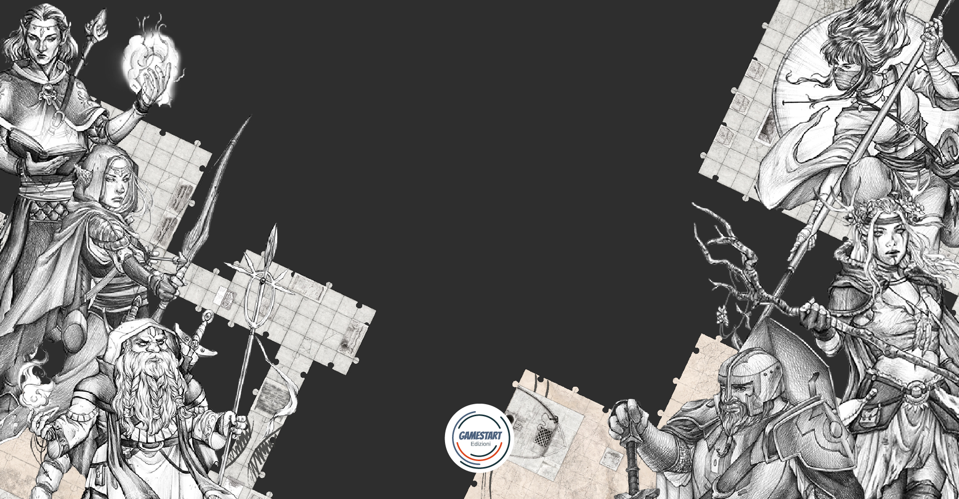 background Fantasy World Creator: Modular tiles, tools and App for DnD and every tabletop RPG