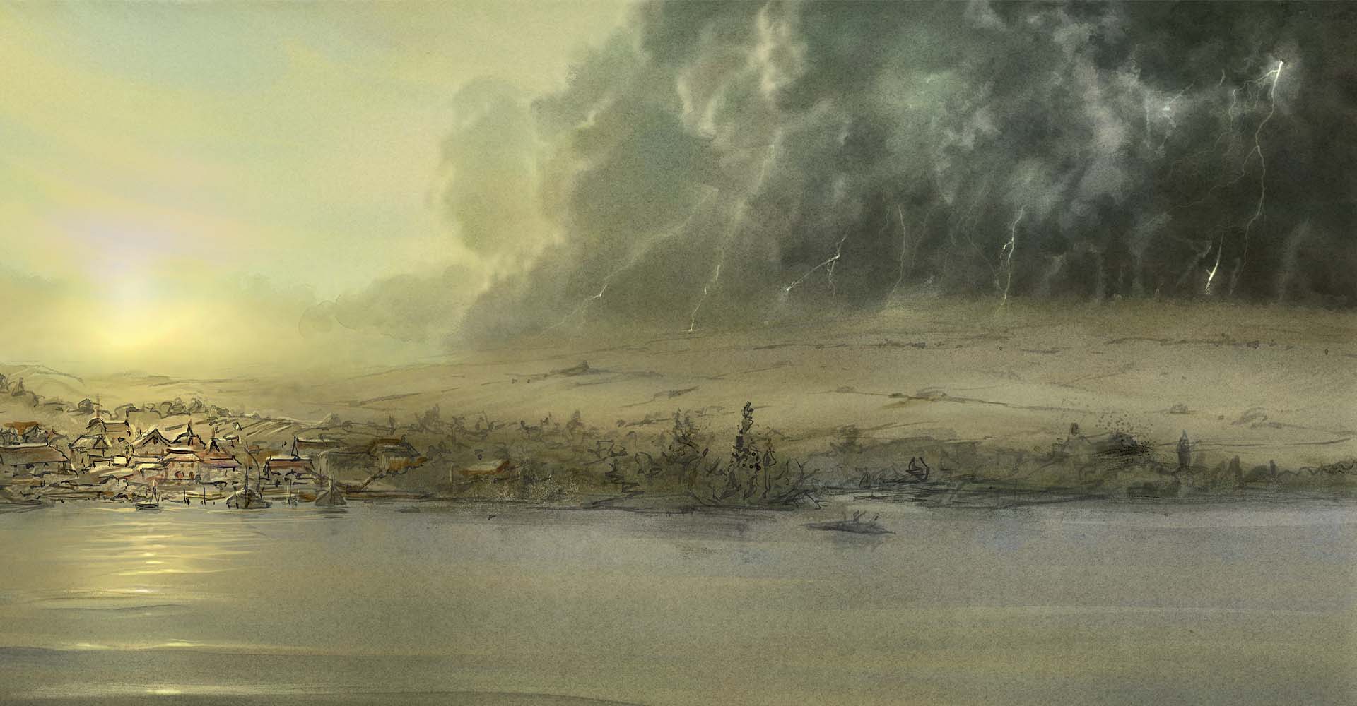 background Laelith : Provinces du Haut Lac & Gardiens silencieux (5E, COF, RnP)