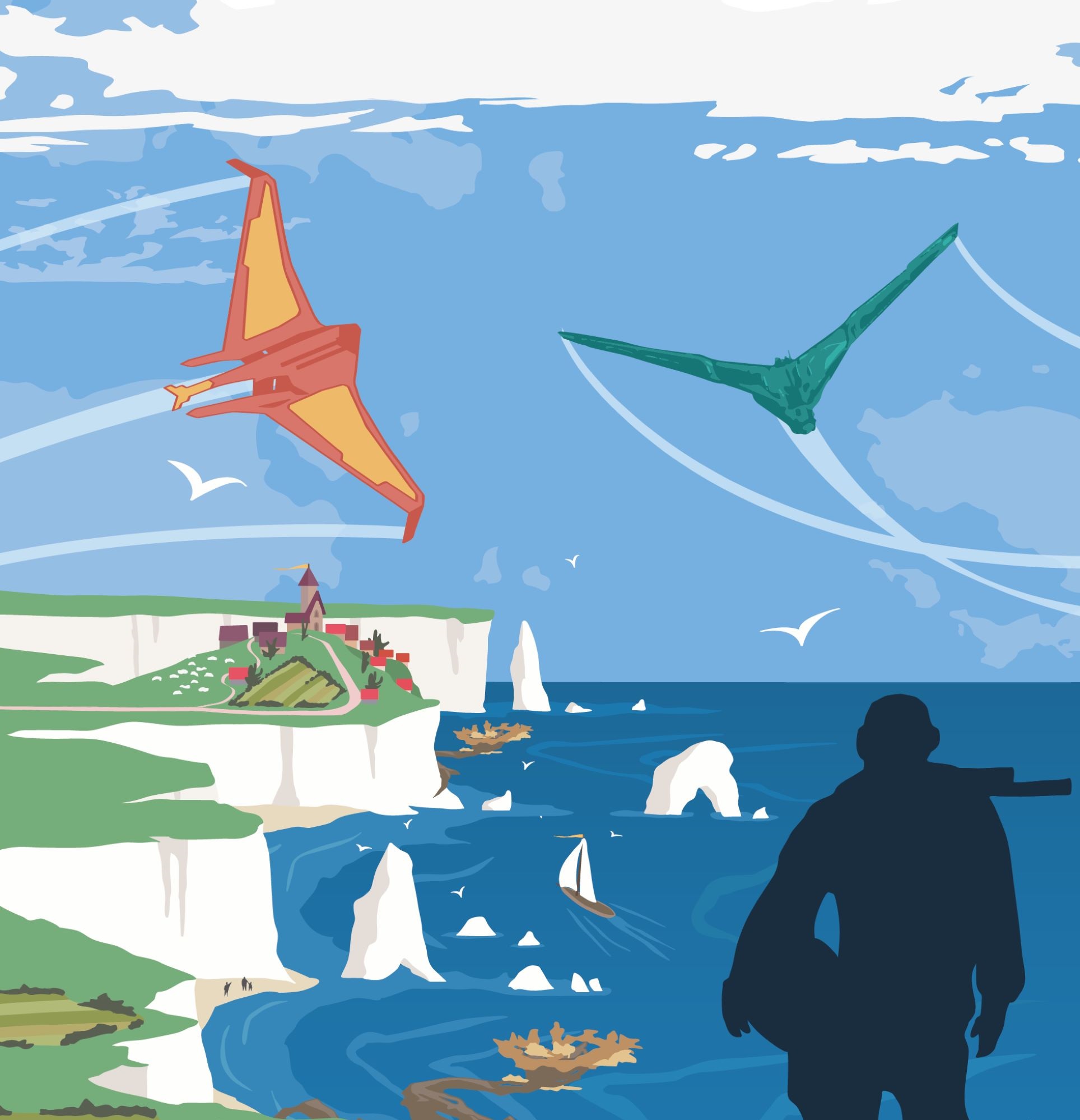 background Voltige - les contes de la mer Azur