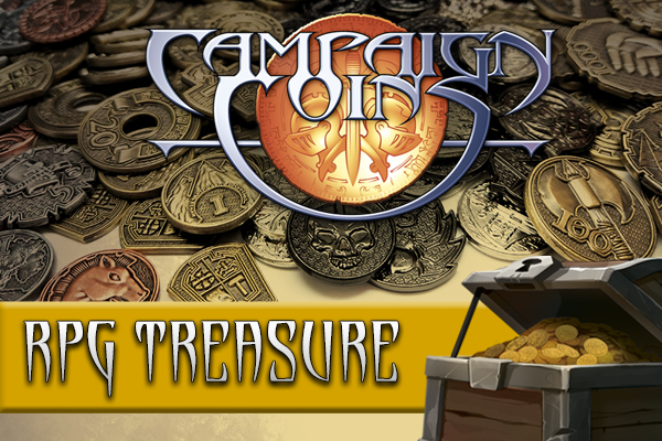 RPG Treasure by Campaign Coins