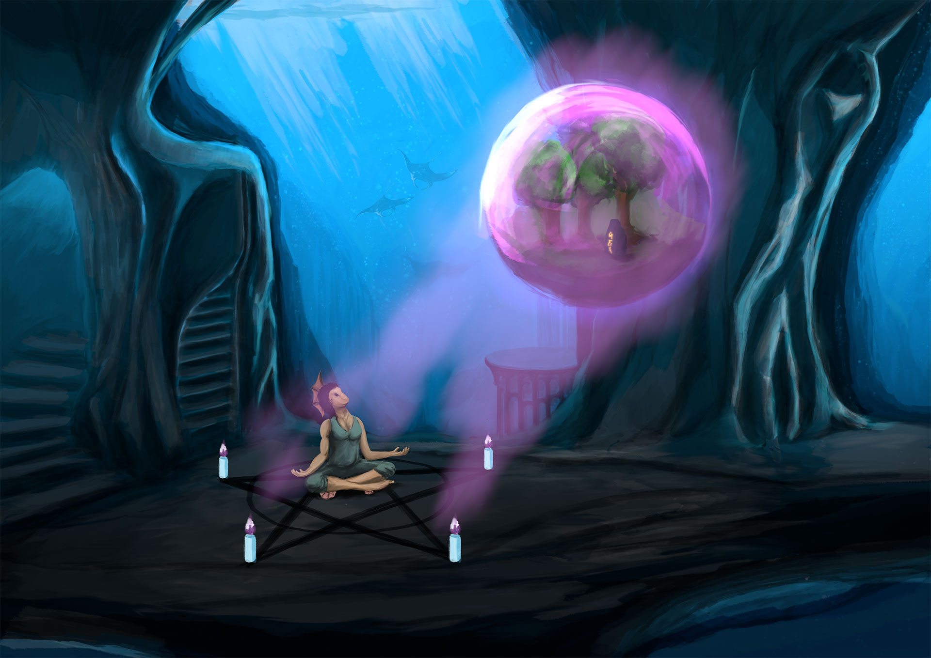 background Fragments - Pulverdampf