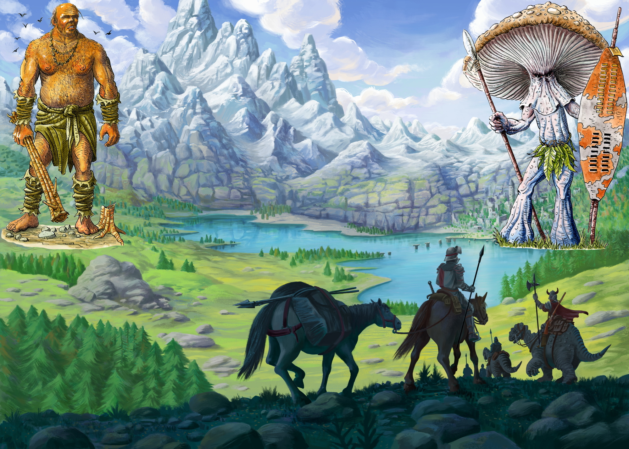 background Les 3 Fléaux