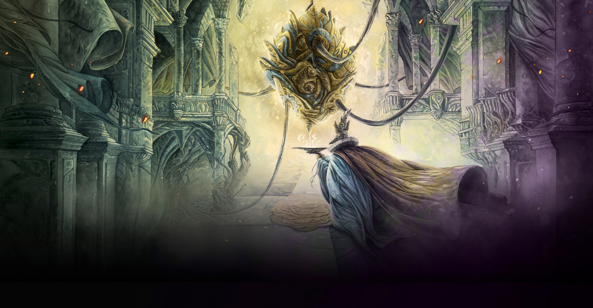 background Nephilim Légende - Saison 3 - Les Arcanes des Éléments - Late Pledge