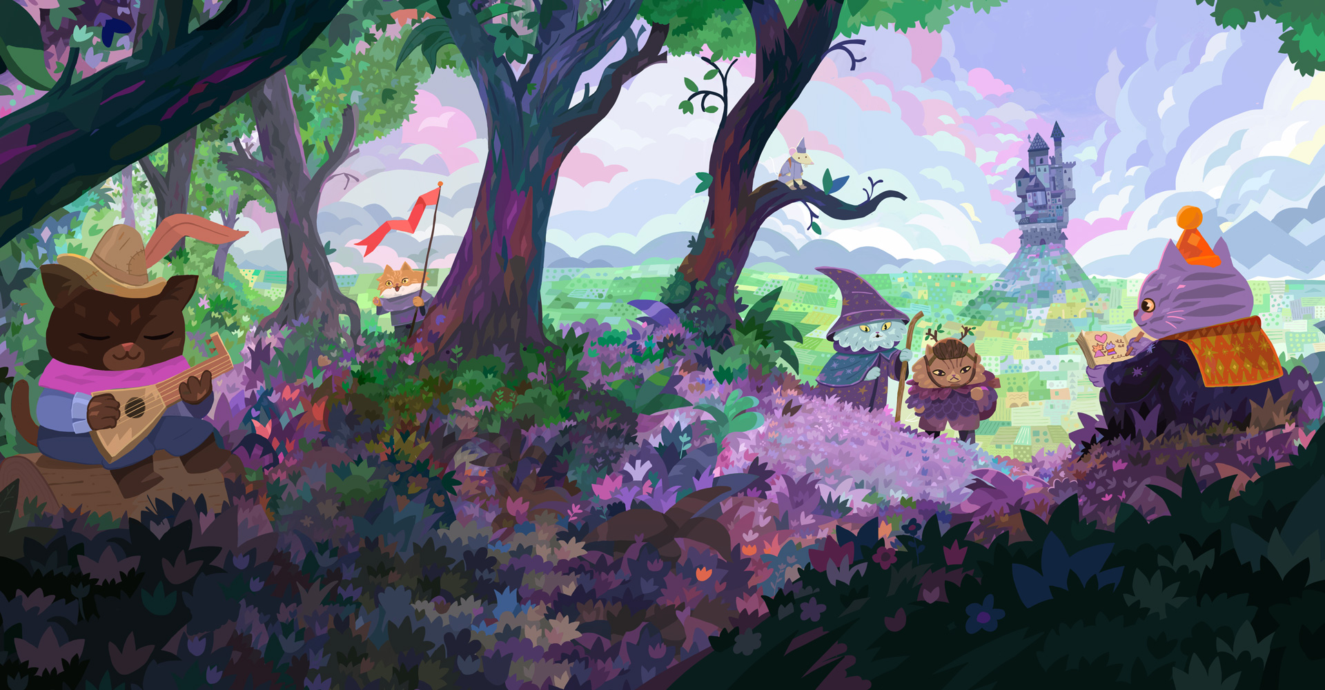 background Donjons & Chatons