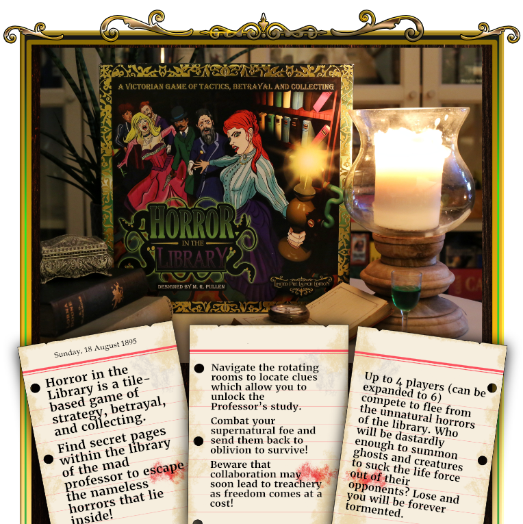 Horror in the Library: About