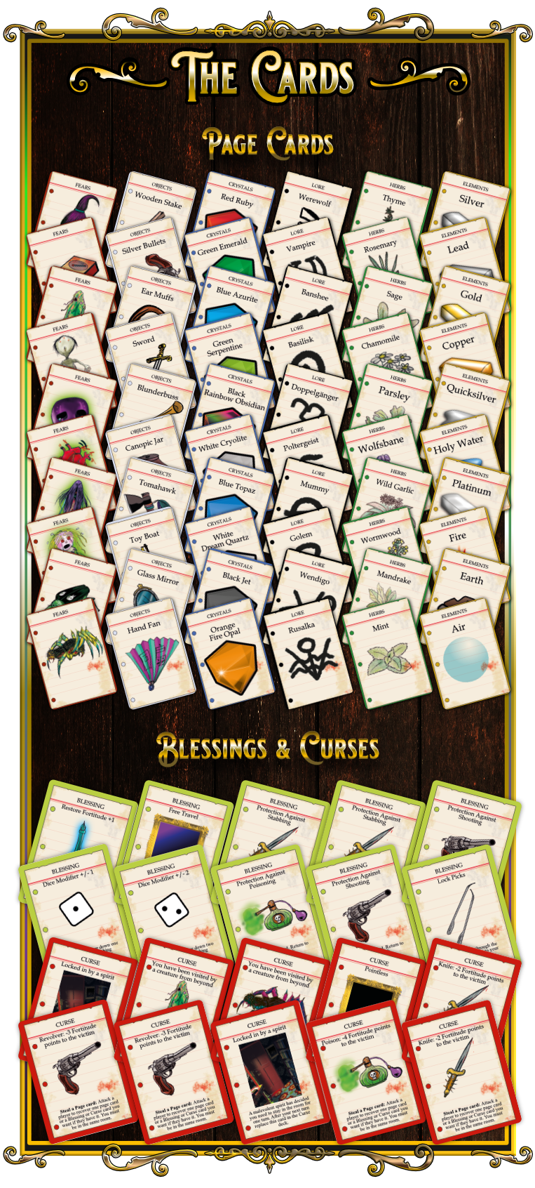 Horror in the Library: The Cards