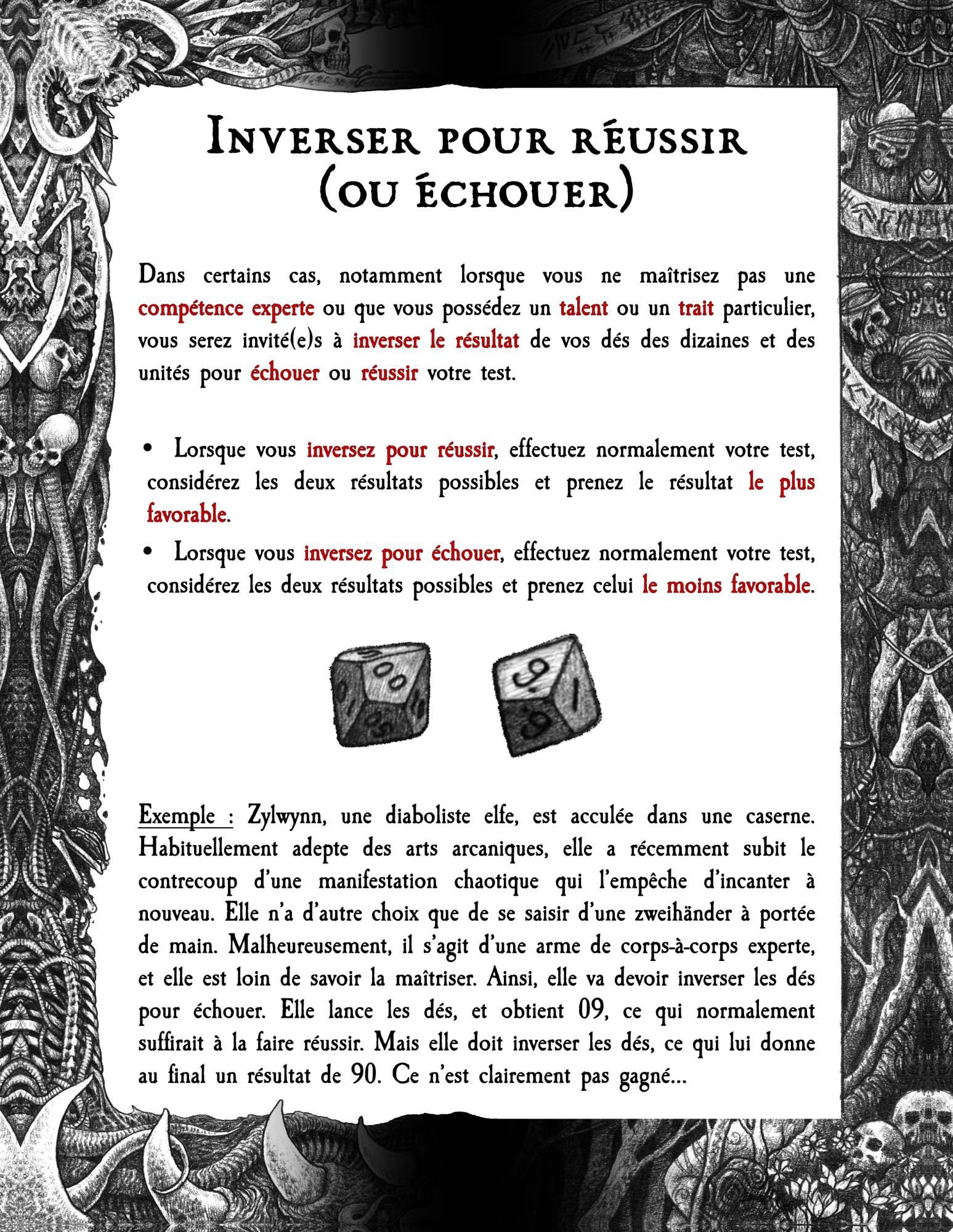 Inverser pour réussir ou échouer