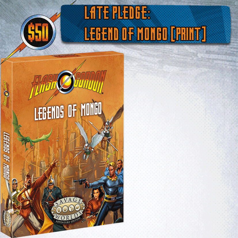 $50: Moons of Mongo [Print]