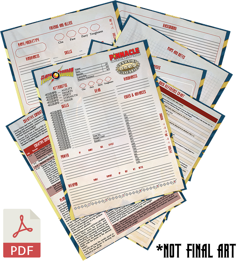 Flash Gordon™ Character Folio