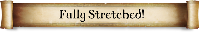 Fully stretched!